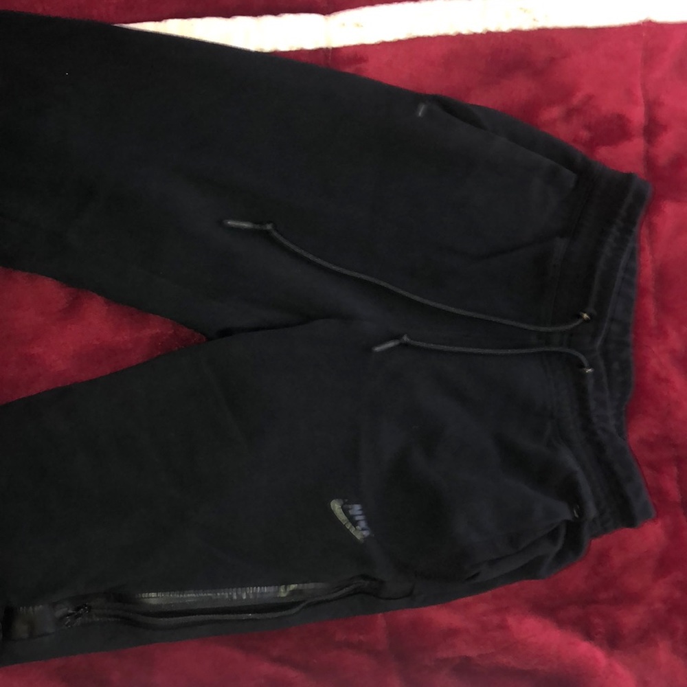 All black joggers